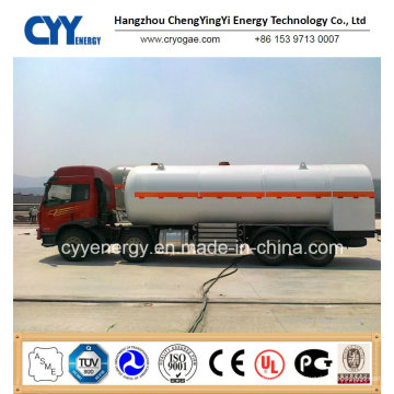 Chemical Liquid Fuel Tanker Semi Trailer mit ASME GB Standards